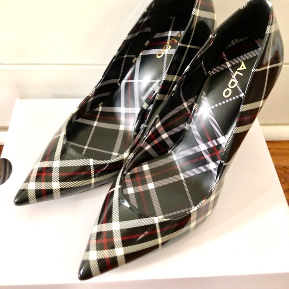 Aldo Plaid Pumps - Picture 2 of 2